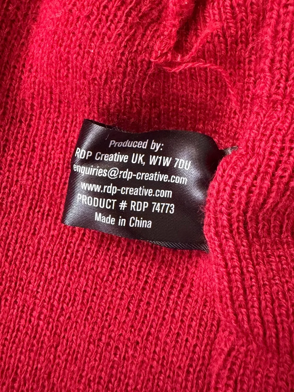 Marvel Deadpool Beanie  Knit Hat Beanie One Size